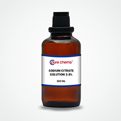 Sodium Citrate Solution 3.8%